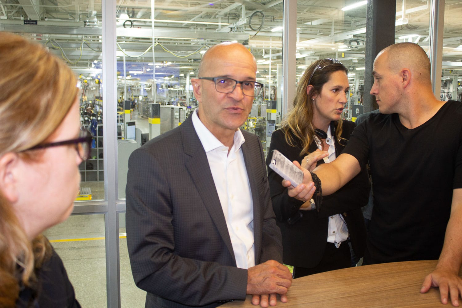 Visite de l'usine BRP