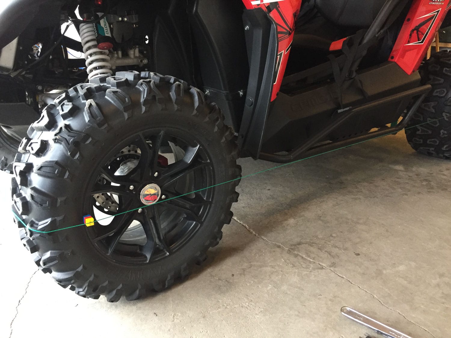 Alignement de roues